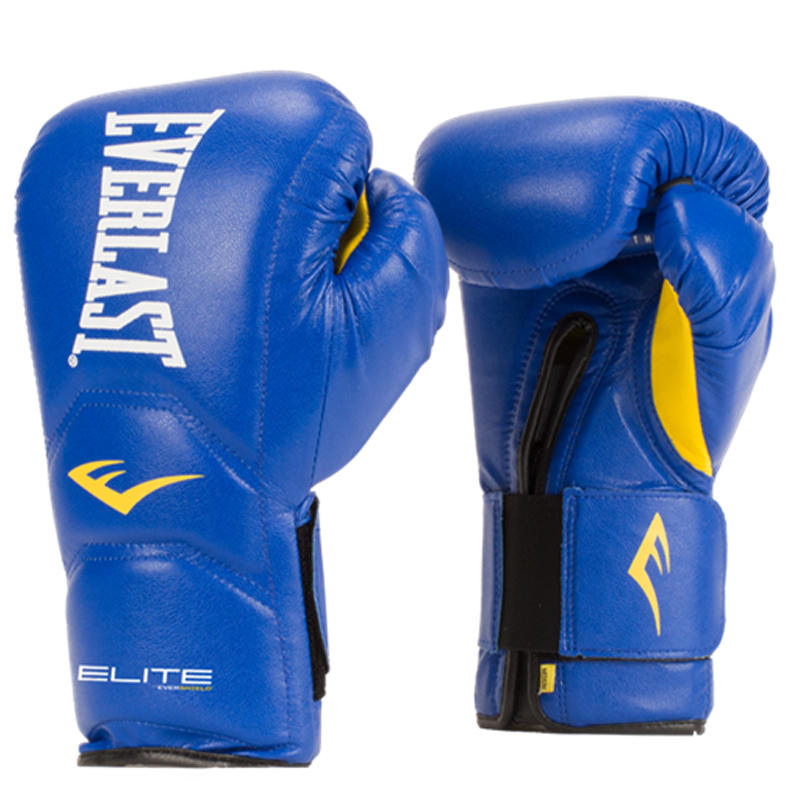 Pro Elite Training Gloves Hook & Loop  Blue