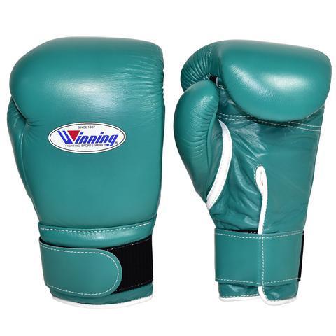 Velcro Boxing Gloves - Green