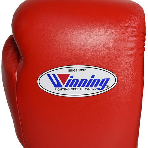 Lace-up Boxing Gloves - Red