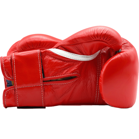 Velcro Boxing Gloves - Red