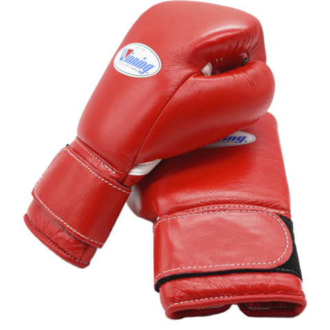 Velcro Boxing Gloves - Red