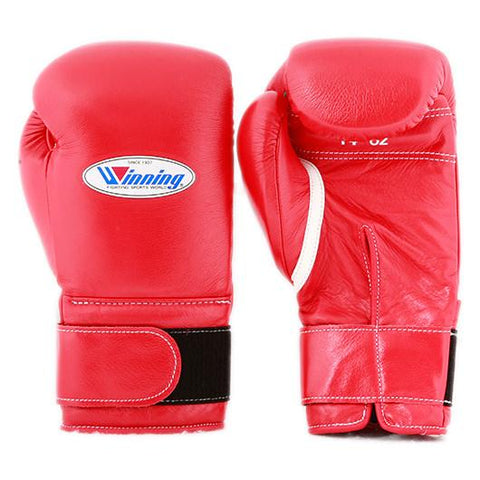 Velcro Boxing Gloves - Red